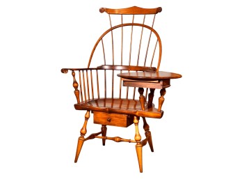 DR DIMES LEFT HANDED WINDSOR WRITING CHAIR