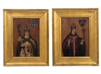 Two (19th/20th c) PORTRAITS of ENGLISH BISHOPS
