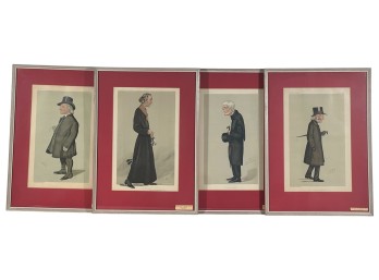 (3) VANITY FAIR/SPY MEN OF THE DAY CARICATURES