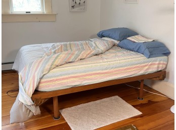 CUSTOM MID CENTURY BED FRAME