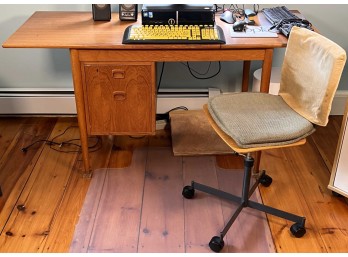 MID CENTURY SINGLE BANK DESK