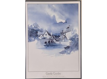 MICHAEL ATKINSON 'CASTLE COMBE' POSTER