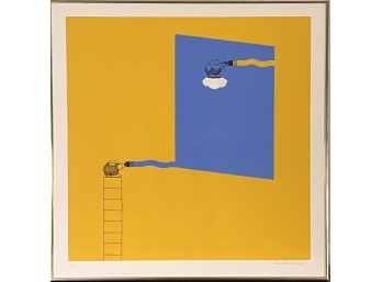 DAVID SIPRESS 'UNTITLED' PENCIL SIGNED PRINT