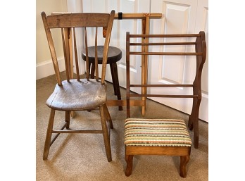 GROUPING OF VINTAGE/ANTIQUE FURNITURE