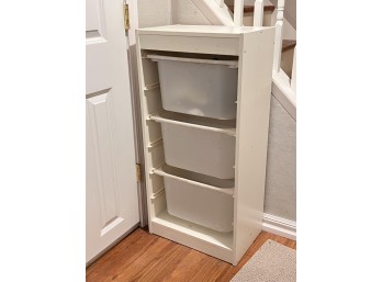 THREE BUCKET STORAGE UNIT