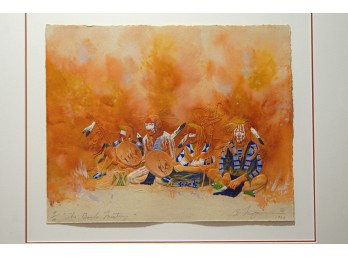 ED MORGAN (1943-2014) 'THE BOARD MEETING'