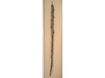 CARVED FIGURAL WALKING STICK