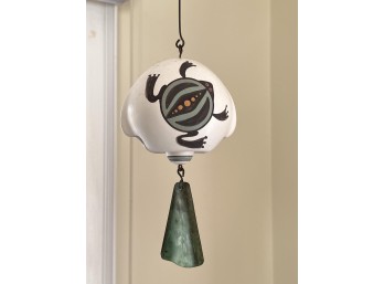 HANGING POTTERY CHIME