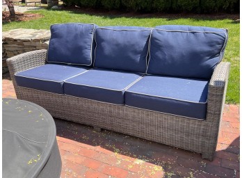 JORDAN'S BRECHKINRIDGE RESIN WICKER OUTDOOR SOFA