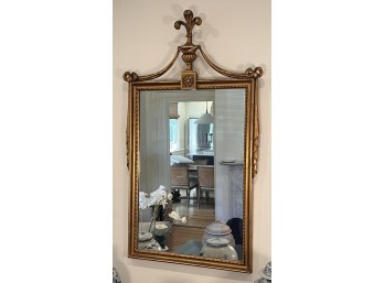 (19th)c CLASSICAL GILT PIER MIRROR