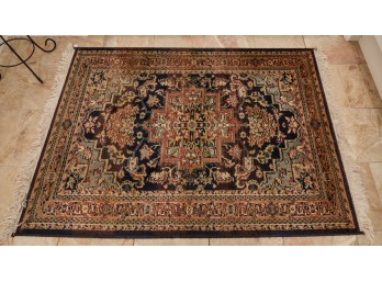ORIENTAL STYLE WOOL AREA RUG