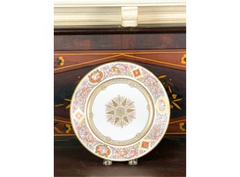(19thc) SEVRES CHATEAU DES TUILERIES CABINET PLATE