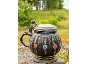 CIRCA 1710 ANNABERG STONEWARE KRUG