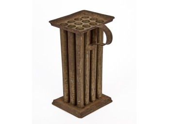 (12) TUBE TIN CANDLE MOLD