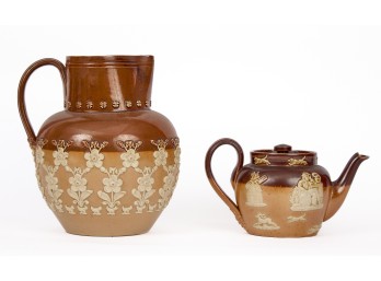 (2) ROYAL DOULTON & DOULTON LAMBETH WARES