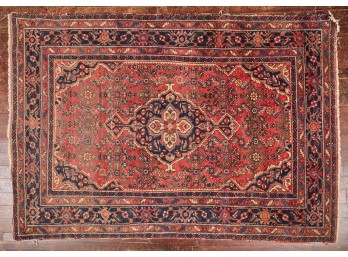 ANTIQUE PERSIAN ORIENTAL AREA RUG