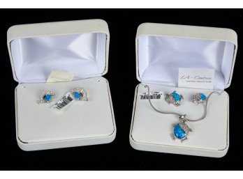 MISHIMA OPAL EARRINGS & EARRING & PENDANT SET