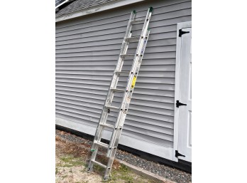 WERNER 16' ALUMINUM EXTENSION LADDER