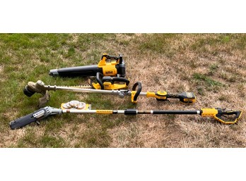 DEWALT 20V BATTERY POWERED YARD TOOLS