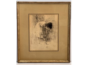 RICHARD SCHMID (1934-2021) 'FIESTA DRESS' LITHO