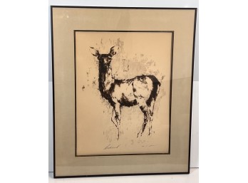 RICHARD SCHMID (1934-2021) 'WHITE TAILED DEER'
