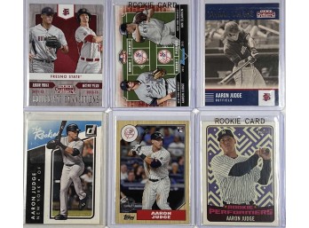 (6) AARON JUDGE ROOKIE CARDS