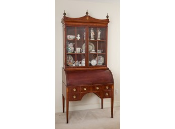 DREXEL FEDERAL STYLE MAHOGANY SECRETARY DESK