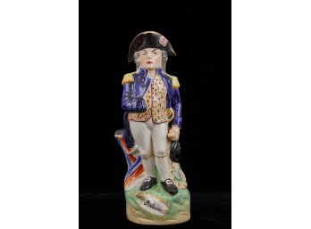 STAFFORDSHIRE TOBY PITCHER of LORD NELSON