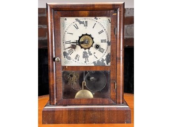 TURN OF THE CENTURY MANTEL CLOCK
