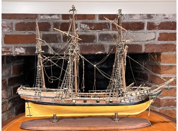 USS RATTLESNAKE HANDMADE SHIP MODEL