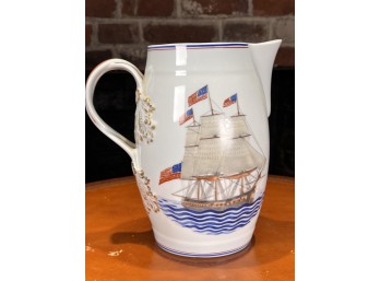 MOTTAHEDEH U.S. FRIGATE 'CONSTITUTION' PITCHER