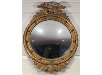(20th c) PATRIOTIC CONVEX MIRROR