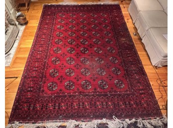 PERSIAN BOKHARA HANDMADE ROOM SIZED CARPET
