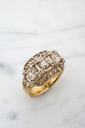 14k GOLD & DIAMOND RING