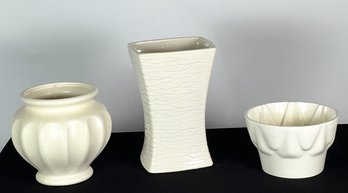 (3) PCS POTTERY