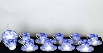 SET (10) ROYAL TUSCAN DEMITASSE