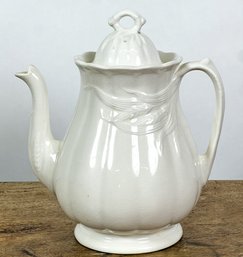 SHEATHS OF WHEAT IRONSTONE TEAPOT