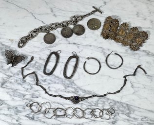 LOT Of STERLING TESTED JEWELRY