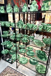 EXTENSIVE VIETRI HAND PAINTED DINNER SERVICE