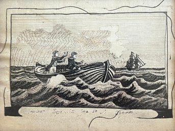 EMERSON BOYS WITH TEA IN A STORM