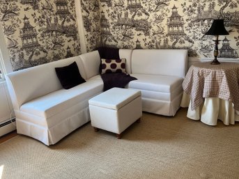 BALLARD DESIGNS (3) PIECE BANQUETTE