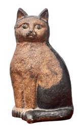 VINTAGE CAST IRON CAT DOORSTOP