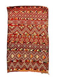 MORROCAN HAND WOVEN WOOL SCATTER RUG