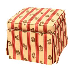 UPHOLSTERED STORAGE OTTOMAN