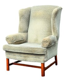 ACE UPHOLSTERY CHIPPENDALE STYLE EASY CHAIR