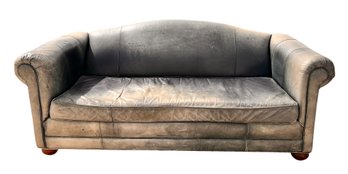 OLD HICKORY TANNERY LEATHER SLEEP-SOFA