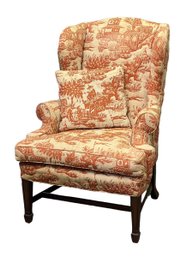 H. SACKS HEPPLEWHITE STYLE WINGBACK