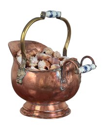 COPPER And BRASS COAL HOG Filled With SHELLS