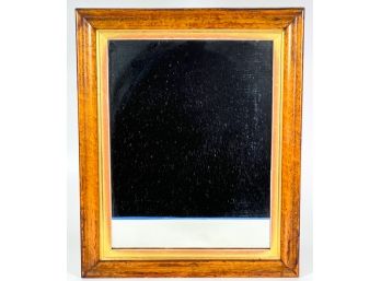 (19th C) BIRDSEYE MAPLE WALL MIRROR