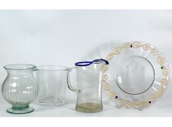 (4) PCS QUALITY GLASSWARE